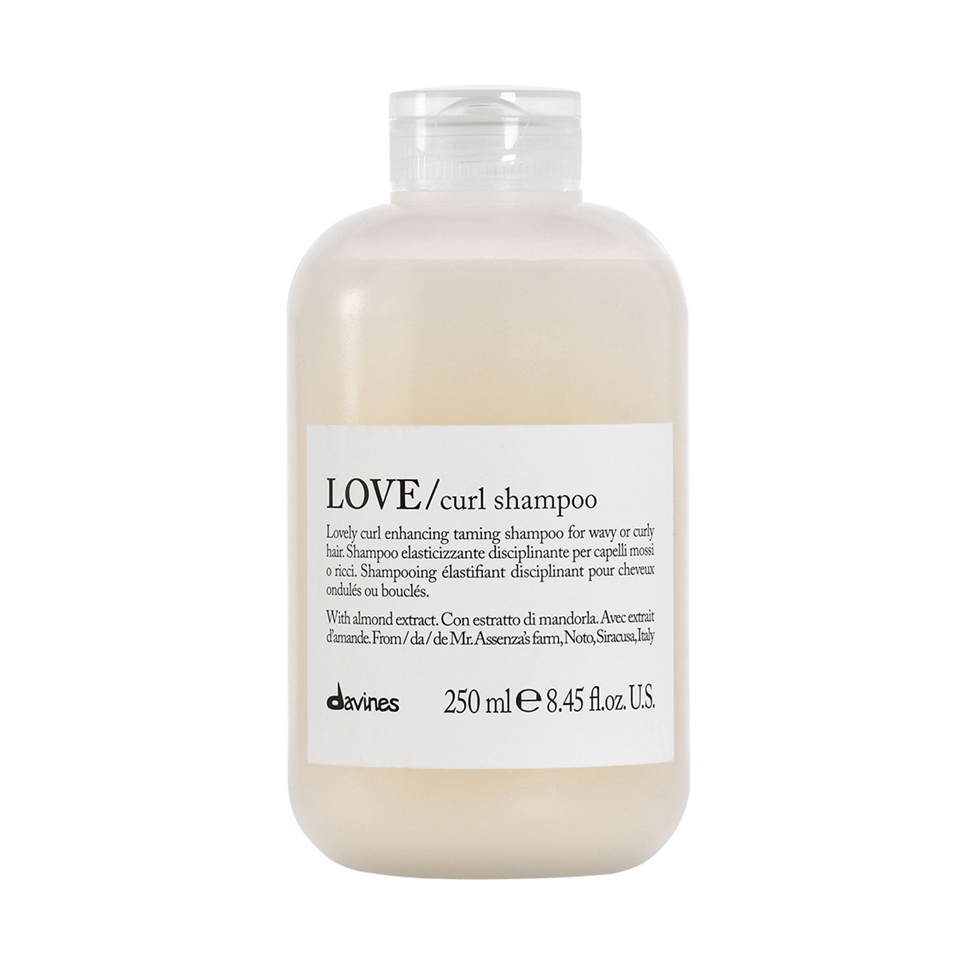 Безсульфатний шампунь Davines Love Curl Shampoo для посилення завитка волосся, 250 мл